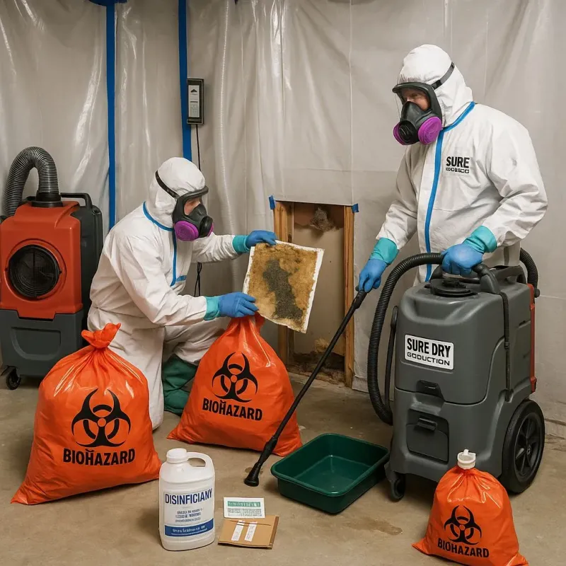 Contaminated Water Handling Protocols process in Clinton County, IN